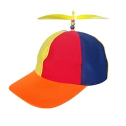 Boys Girls Rainbow Baseball Cap Bamboo Dragonfly Funny Snapback Hat Helicopter Propeller Adventure Dad Hat