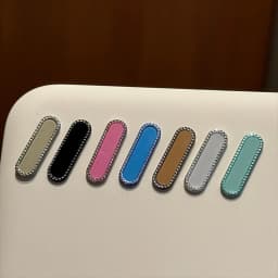 Glitter Diamond Alloy Metal Camera Control Button Cover for iPhone 17 16ProMax Plus Sensitive Smart Lens Capture Button Case