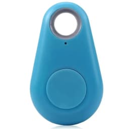 1/2pcs Mini Fashion Smart Dog Pets Bluetooth 4.0 GPS Tracker Anti-Lost Alarm Tag Wireless Child Bag Wallet Key Finder Locator
