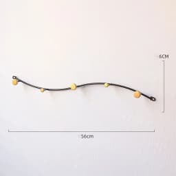Iron Wall Coat Rack Clothes Organizer Racks Living Room Hanger Entrance Hall Portable Hat Hook Creativity Hanging Decorative