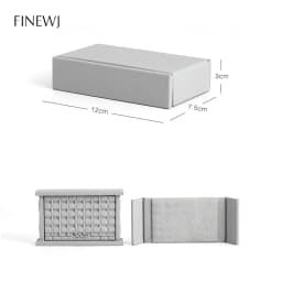 Portable Gems Holder Container Loose Diamond Display Tray Organizer Carrying Case Magnetic Lid Collection Stone Storage Showcase