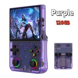 R36 Ultra X Retro Handheld Game Player WiFi Open Source Linux System 4.5" IPS Screen Hall Effect Emulator Wireless Gamepad Gift