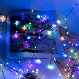 6M-48M LED Fairy Light Cluster Firecracker String Lights Christmas Garland For Birthday Home New Year Christmas Tree Decor Lamps