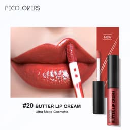 1PC Waterproof Liquid Lipstick 21 Color Vitamin E Makeup Sets Lip Glosses Lip Plumpers