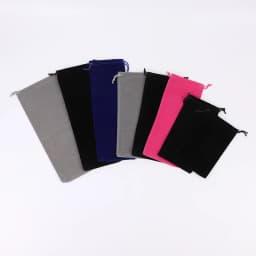 10pcs/Lot 8x17, 10x20, 10x25, 10x30cm Long Size Drawstring Velvet Pouch Bag Gift Parfum Packaging Bags Can Customize Logo