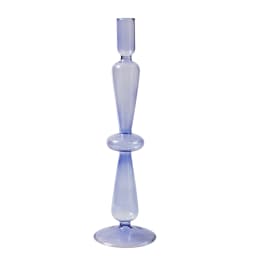Floriddle Taper Candle Holders Glass Candlesticks for Home Wedding Table Decoration Glass Vase Table Bookshelf Candles Stand