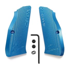 1pair Aluminium Alloy CZ Shadow Grips for CZ 75 Full Size CZ75 Grips, SP-01 Series, Shadow 2, 75B BD, Gun Grips with Screws