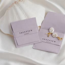 50pcs Personalized Custom Logo Jewelry Packaging Bags, Soft Microfiber Pouches for Bracelet Necklace Ring Wholesale
