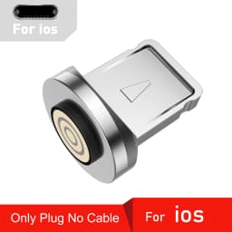 USLION 540 Rotate 3A Magnetic Cable Fast Charging Micro USB Type C Cable For iPhone Xiaomi Samsung Charger Wire Cord USB Cable