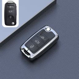 Car Key Holder Case Cover For VW Volkswagen Passat B8 CC Polo Tiguan Golf 7 GOLF8 MK8 MK4 For Skoda A7 A5 Octavia Superb Yeti