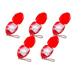 Professional First Aid CPR Breathing Mask Artificial Respiration Protective Mouth Mask With One-Way Valve Emergency Rescuer Tool