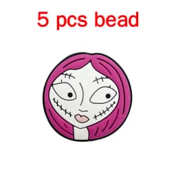 5pcs Silicone Cartoon Beads DIY Pacifier Chain Baby Oral Care Pacify Accessory Part