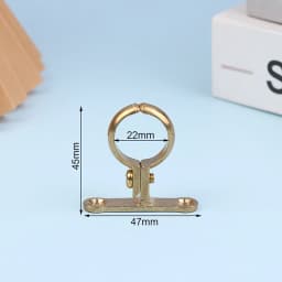Fit 15 22 28 35 42 54MM OD Brass Pipe Clip Wall Mounted Pipe Support Bracket Clip Support Fixed Plumbing Water With Base