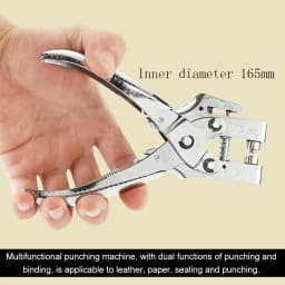 Hand Riveting Gun Installation Tool Leverage Pliers Metal Stomatal Rivet For Leather Belt Hole Punch Plier