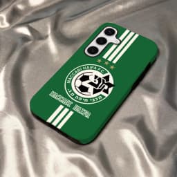 H-HaifaS Flag M-MaccabiES Phone Case For Samsung S25 S24 S23 S22 S21 Plus Ultra A56 A36 A26 A16 Glossy HD Hard PC Cover