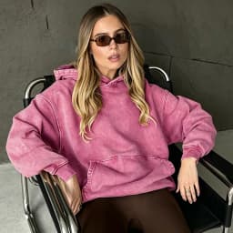 Wolfeel Women's Hooded Sweatshirt Set Long Sleeved Pullover Hooded Sweatshirt Loose Fit Casual Spring and Autumn Sportswear