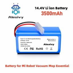 14.4V 2600mAh Lithium Ion Battery,Suitable for Xiaomi Robot Vacuum Mop Essential G1 (SKV4136GL) (MJSTG1) Robot Vacuum Cleaner
