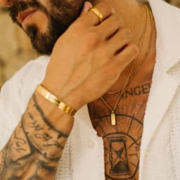 Simple Stainless Steel Brushed Craftsmanship Small Tag Necklace Retro Men Pendant Necklace Fashion Titanium Steel Jewelry