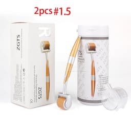 1/2/4pcs ZGTS192 Derma Roller Beauty 192pin Micro Needles Dermaroller Skin Care Tool for Face Body Hair Microneedle Reusable