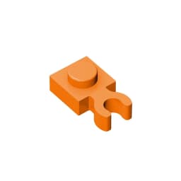 Gobrick] GDS-814 PLATE 1X1 W. HOLDER compatible with lego 4085 60897 children's toys Assembles Building Blocks Technical