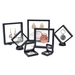 Jewelry Display Elastic Box Transparent PE Film Ring Earring Case Bracelet Necklace Storage Box Non-oxidized for Jewelry 1 Pcs