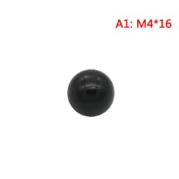 1PC M4/M5/M6/M8/M10/M12 Black Round Ball Resin Ball Knobs Bakelite Lever Knob Grip Handles Of Furniture Machine Tool Replacement