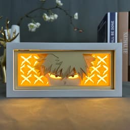 Anime Light Box for Children Bedroom Decoration Manga LED Night Light Paper Cut Lightbox Beside Lamp drop shipping