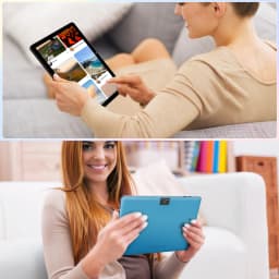 Android 15 Tablet, 10.0-inch Screen, Quad-Core Processor, 12GB RAM (3GB+9GB), 64GB Storage, 2MP+8MP Dual Cameras, 6000mAh