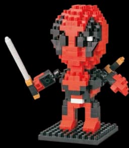 Hero Cartoon Micro Particle Building Blocks Children Assembly Toy Anime Action Figure Boy Girl Kid Gift Cute Toy Building Bricks