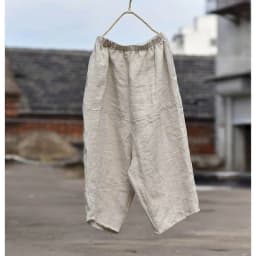 Lantern Pants Women Solid Summer Elastic Waist Loose Casual Baggy Pants Korean Style Cropped Trousers Streetwear Women Clothing
