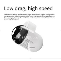 for Real time GPS locator for pigeons and parrots, outdoor flight locator, leg strap and ring pigeon positioning waterproof
