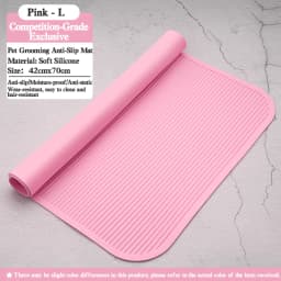 Silicone Waterproof Pet Grooming Table Anti-Slip Pad Beauty Mat Upgrade Model with Beautician Sign Competition Pad