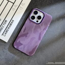 Luxury Wireless Charge Camouflage For iPhone 15 16 14 13 12 Pro Max 16pro Case Magnetic For MagSafe Shockproof Armor Back Cover