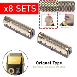 Replacement Blade for Kemei KM-2028 2027 TX8 Original Professional Blades Set Hair Trimmer Clipper Barber Shaving Accessories