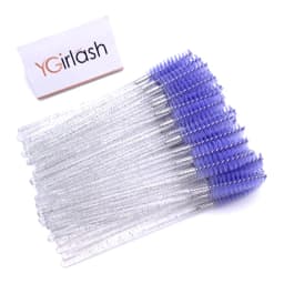 50/10 PCS/Pack Disposable Eyelash Swab Mini Individual Lash Applicators Mascara Brush Eyelashes Extension For Maquillaje Makeup