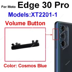 Power Volume Button For Motorola MOTO Edge 30 Neo XT2245-1 Edge 30 Ultra Pro Edge X30 XT-2201 Side Key Button Flex Cable Parts