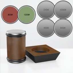 4-Angle Rolling Knife Sharpener 15/18/20/22° Roller Sharpeners Magnet Wooden Base Diamond Grinder Set Woodwork Sharpening System