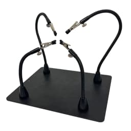 TOOKKSS Third Hand Tools Magnetic Base Plate PCB Board Fixing Clip Soldering Helping Hand Welding Repair Fixture for Soldering