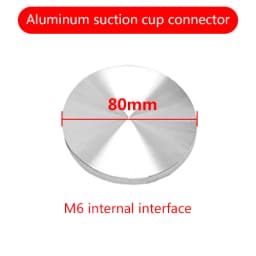 Reciprocating Linear Motor Parts M6 Suction Cup Adapter 3XLR Extension Rod for Telescopic Linear Actuator Attachment Holder