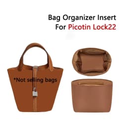 Bag organizer insert For Picotin 18 22 easy to wash and dry quickly bag support storage inner modification bag accessories