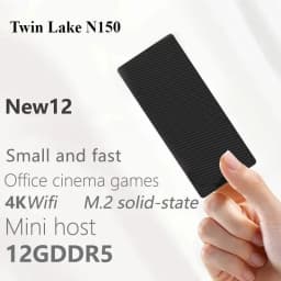 BitPC ZX05 Twin Lake N150 Mini PC Stick DDR5 12GB 256GB NVME SSD WIFI BT5.2 Windows 11 pro 4K 1000M Desktop Gaming Computer