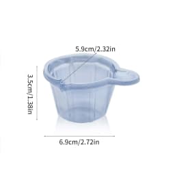 50/100Pcs 40ML Disposable Cups Dispenser Plastic Cup for DIY Epoxy Resin Jewelry Making Accessories