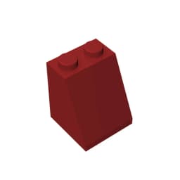 Gobricks GDS-620 ROOF TILE 2X2X2/65 DEG. compatible with lego 3678 children's DIY Educational Building Blocks