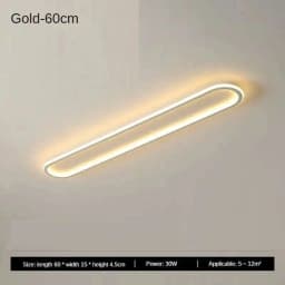 Long Strip LED Ceiling Lights Modern Simple Corridor Aisle Balcony Cloakroom Bedroom Porch Lamp Home Indoor Decor Lighting Lamps
