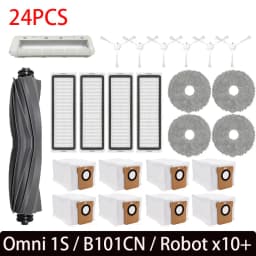 For xiaomi x10 plus accessories Mijia Omni 1S B101CN Robot Vacuum Main Side Brush Filter Mop Dreame L10s Ultra / S10 Pro Parts