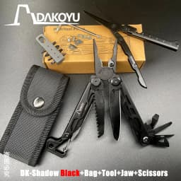 DAKOYU-Multi-functional Swiss Tool with Whistle, Outdoor Pliers, DKShadow Available In Multiple Colors, Outdoor Camping Equipmen