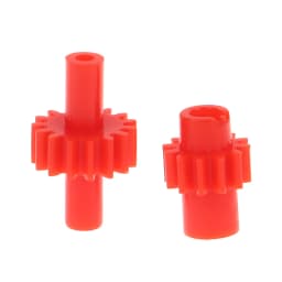 HO Scale Train Accessories 1/87 Electric Train Model Universal Gear 11/12/13/16 Tooth Dioramam Kits For Locomotive Train Parts