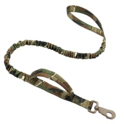 Tactical Dog Leash Adjustable Quick Release Elastic Leads Rope With 2 Control Handle Military Heavy Duty Dog Leashes For Dogs