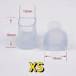 2-20pcs Silicone Heel Protectors Stoppers Latin Stiletto Dancing Covers Antislip High Heeler Bridal Wedding Shoes Accessories