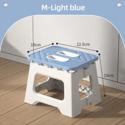 MUMUCC Plastic Thickened Folding Chair, Portable Outdoor Camping Chair, Beach Folding Chair, Family Children's Chair
